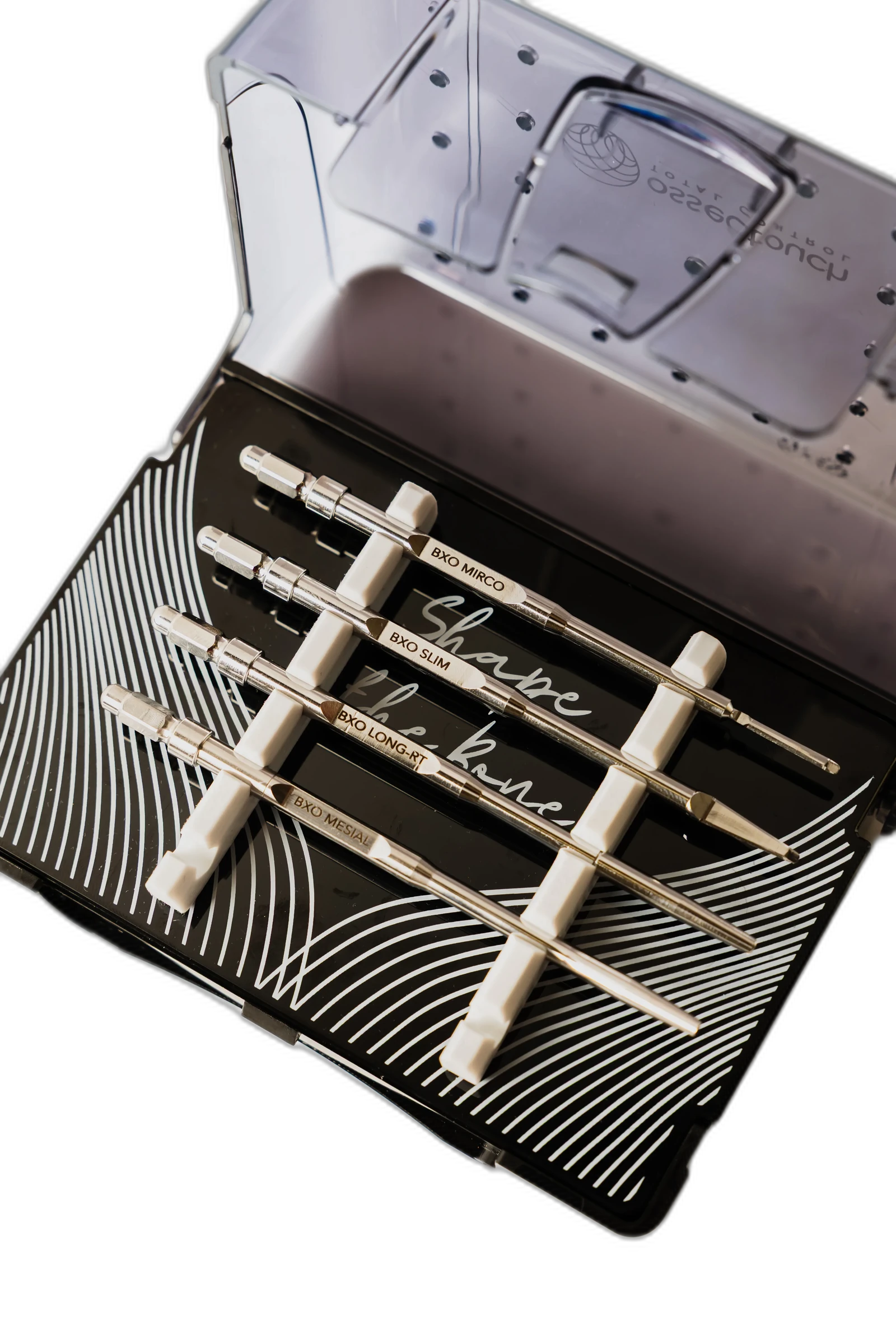 Kit BLEXO Pathfinder aperto con 4 estrattori magnetodinamici