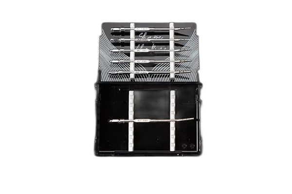 Kit Easy In 6: sei osteotomi a 20 gradi per chirurgia mandibolare con Magnetic Mallet