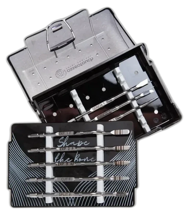 Kit Espansione di Cresta con strumenti per espansione orizzontale magnetodinamica